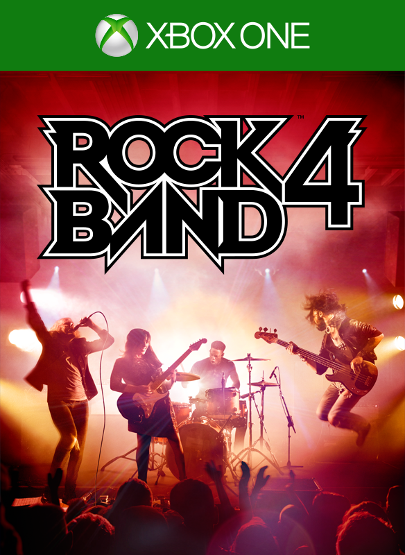 Rock Band 4 box art for Xbox One